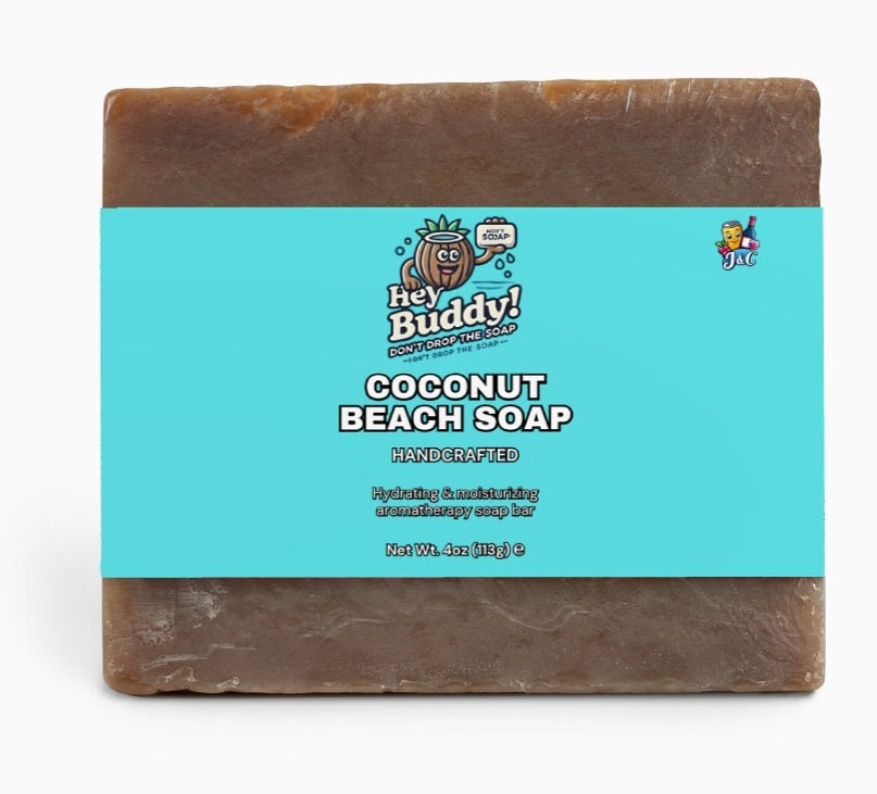 Hey Buddy! Coconut Beach Soap